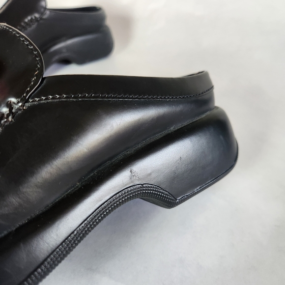 Dansko Madigan Black Leather Slip On Mule Size 41 US 10.5-11 - Picture 10 of 16